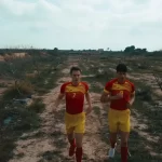 Young Socker Player Drinks His Teammate's Piss