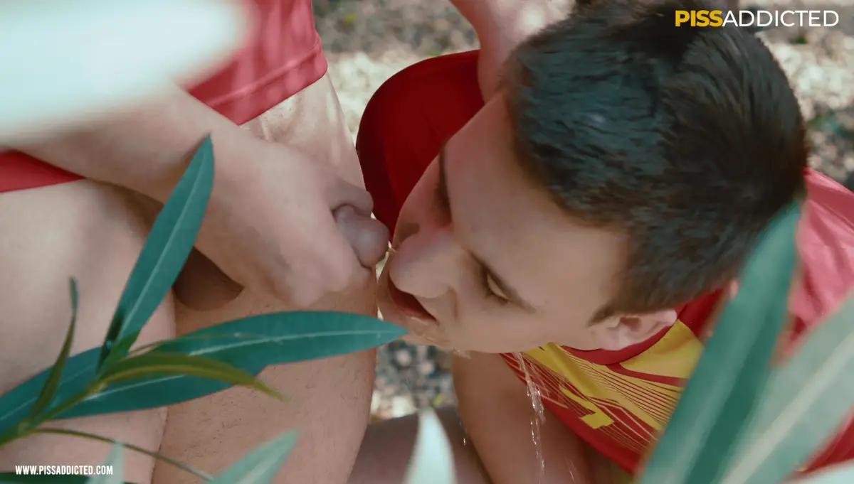 Young Socker Player Drinks His Teammate's Piss 3