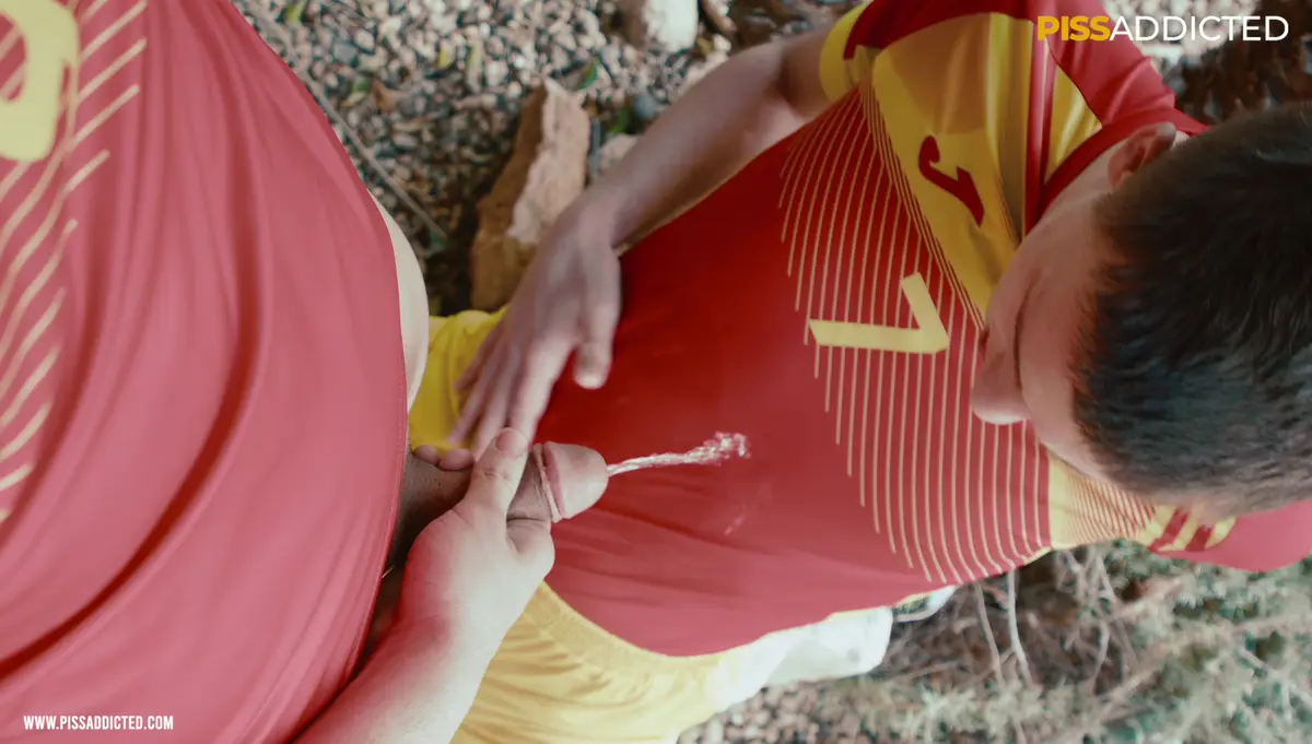 Young Socker Player Drinks His Teammate's Piss 7